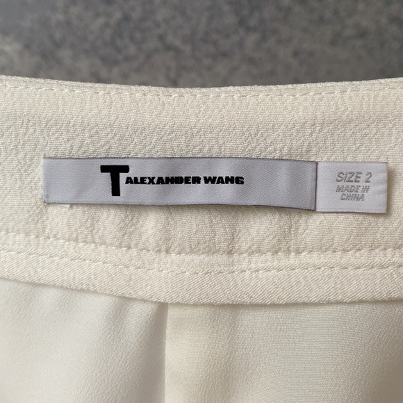 T by Alexander Wang white shorts - Picture 4 of 4